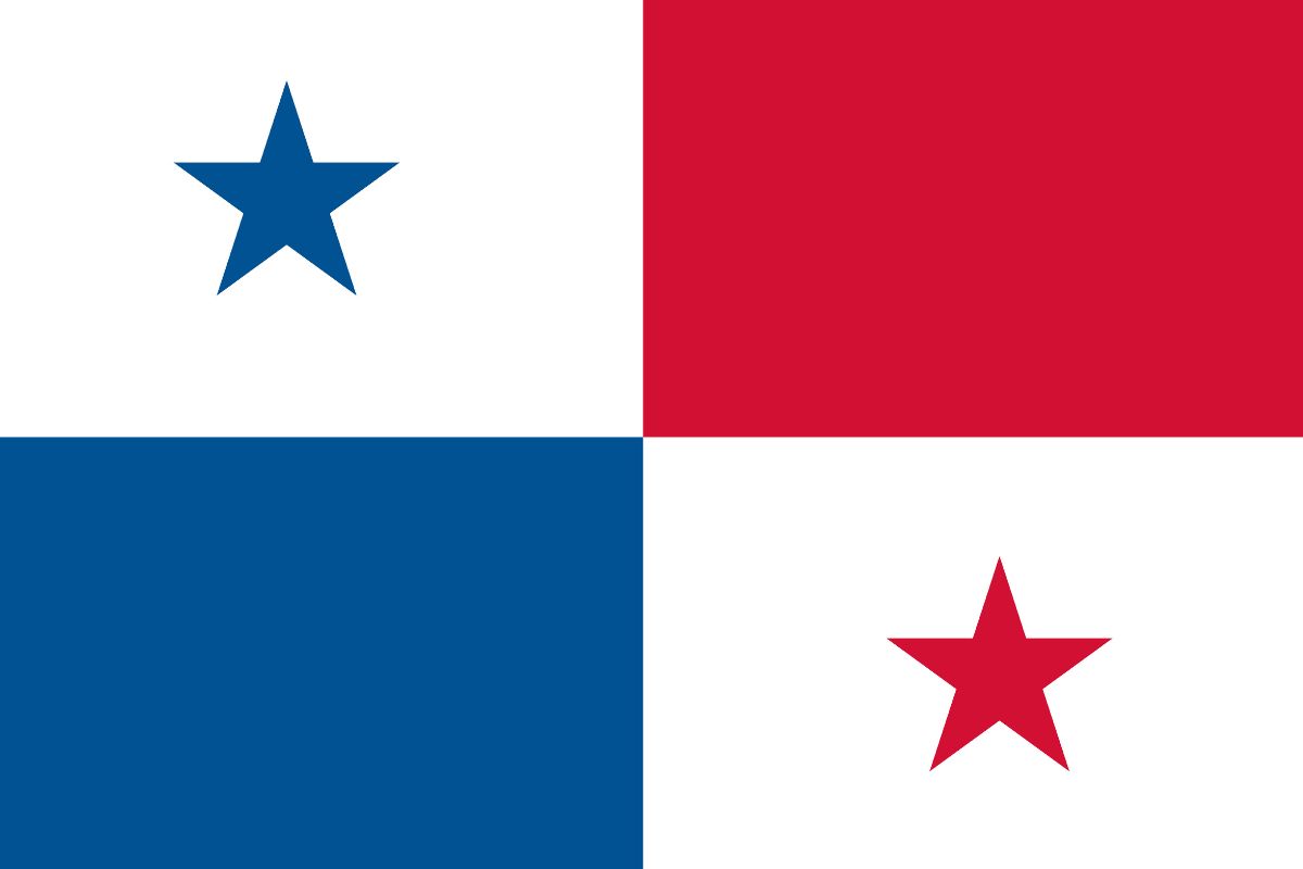 Le drapeau du Panama.