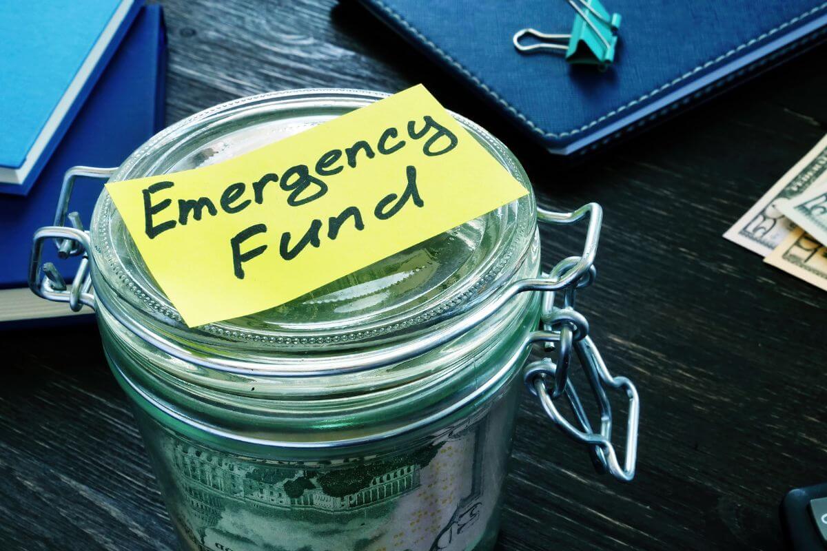 A picture of an emergency fund.