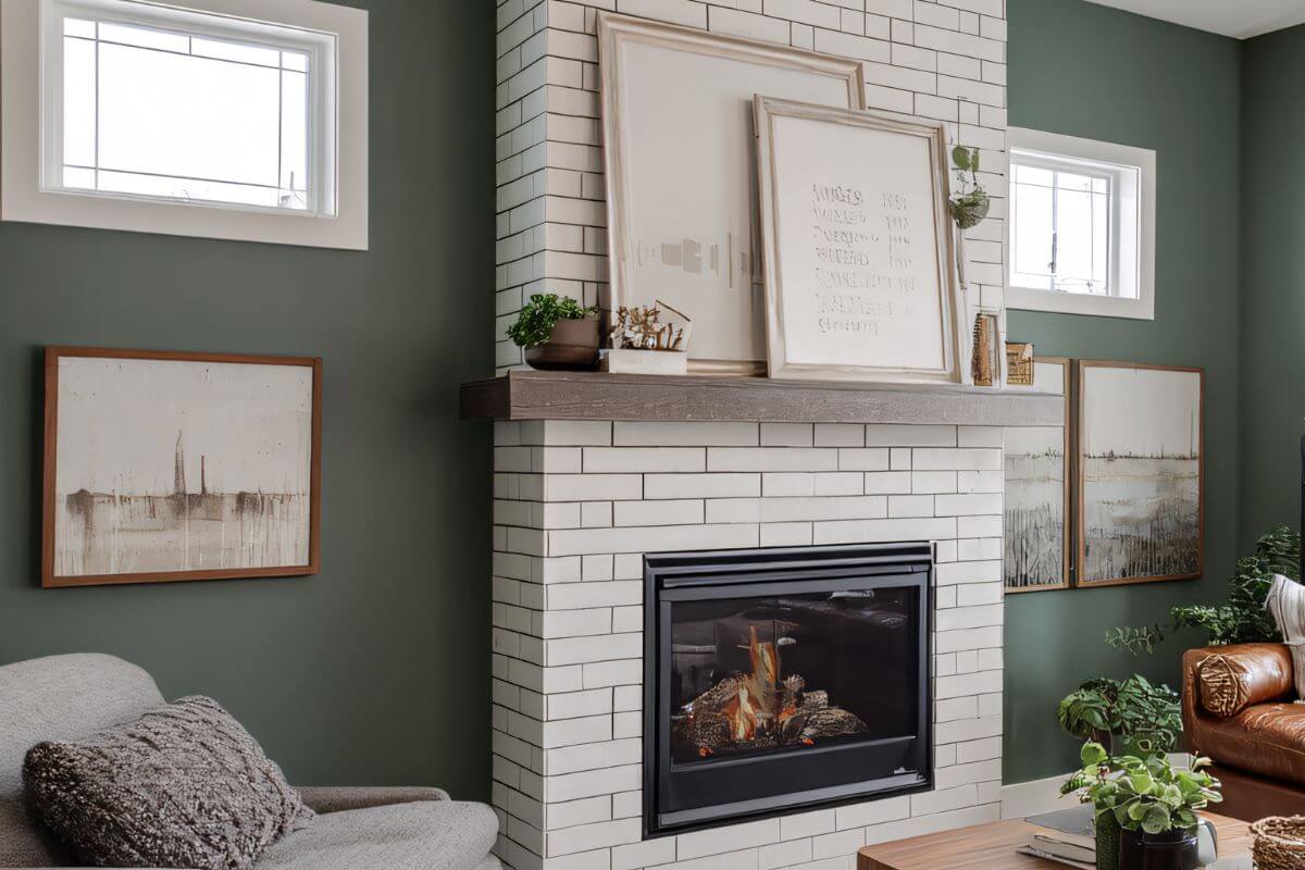 A picture of interior of a house.