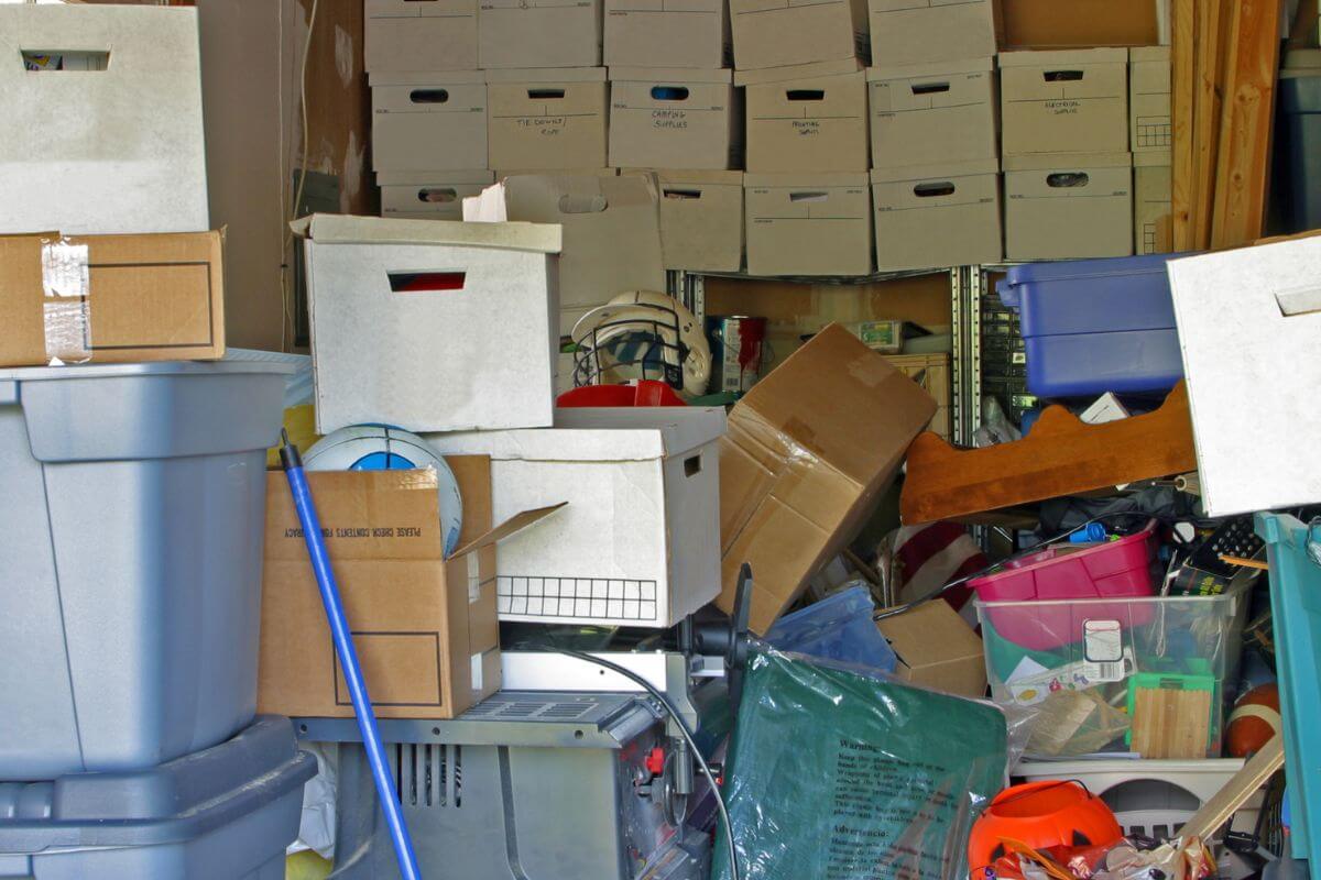 Picture of a lot of clutter.