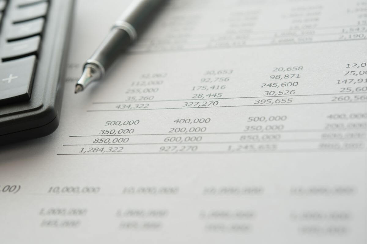 A picture of money budgets.