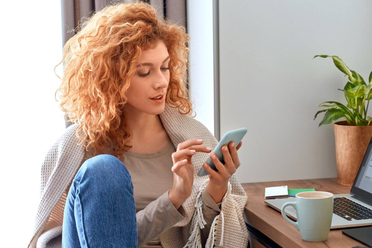 A picture of a side hustler. 