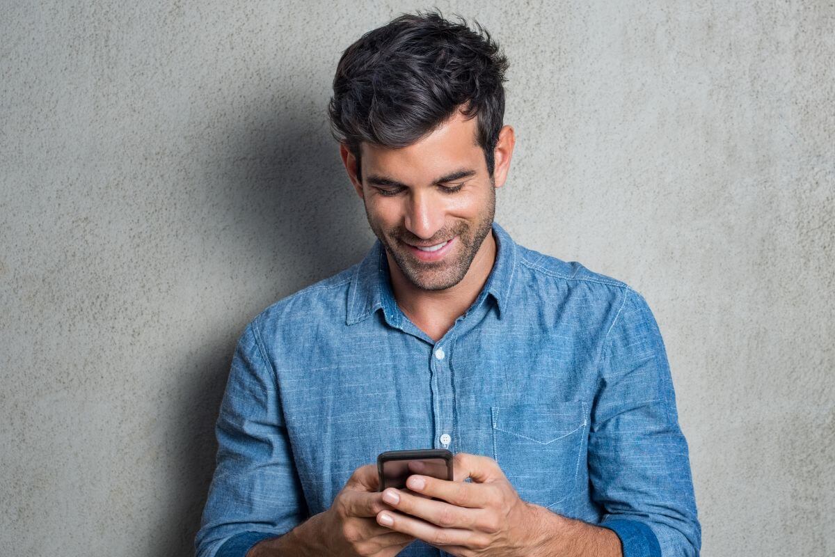 A picture of someone smiling.