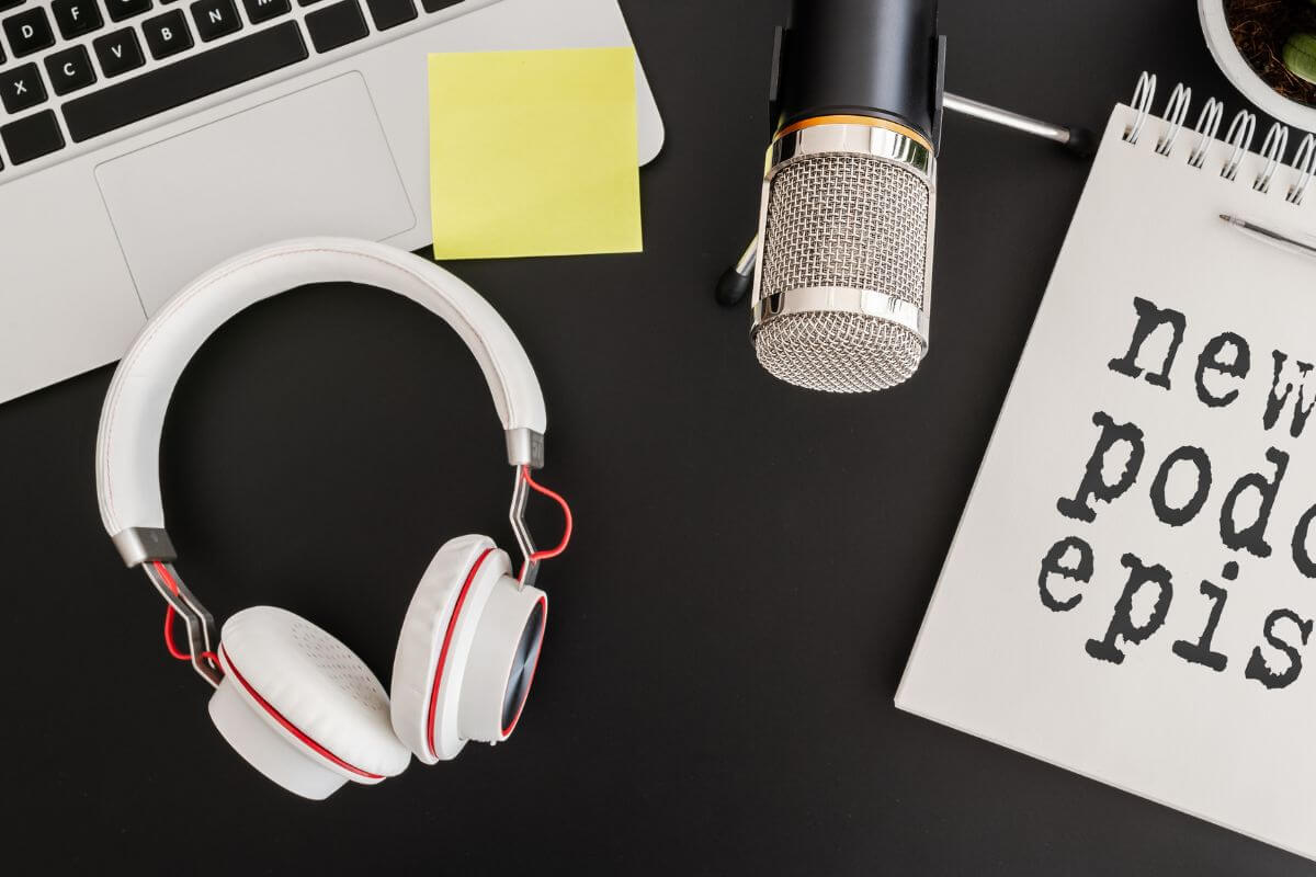 A picture of a podcast.