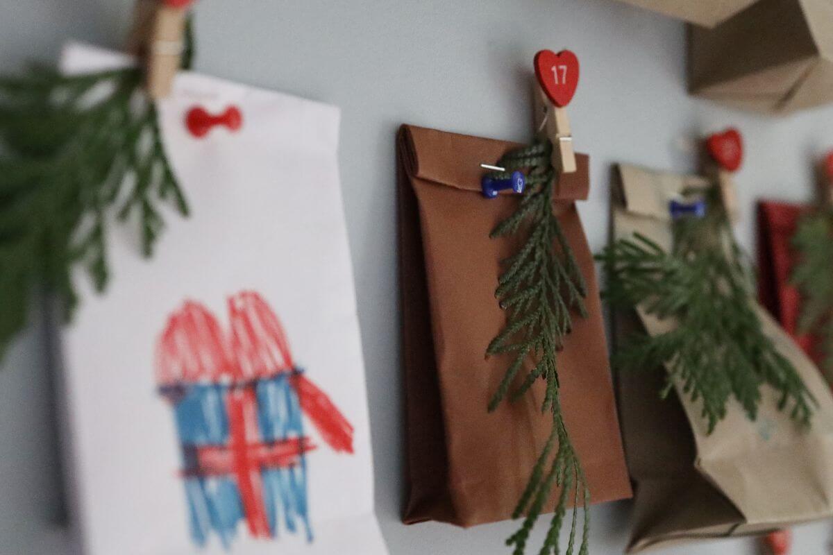 A picture of handmade gifts.