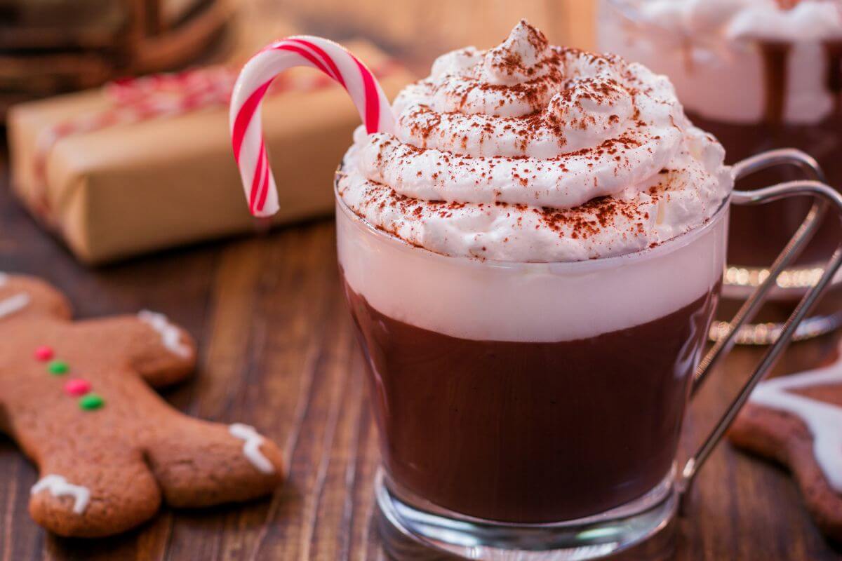 A picture of hot chocolate.
