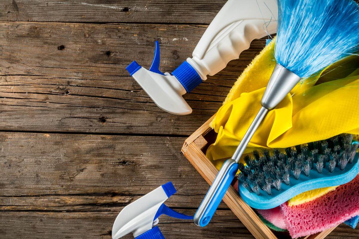 A picture of everyday items.