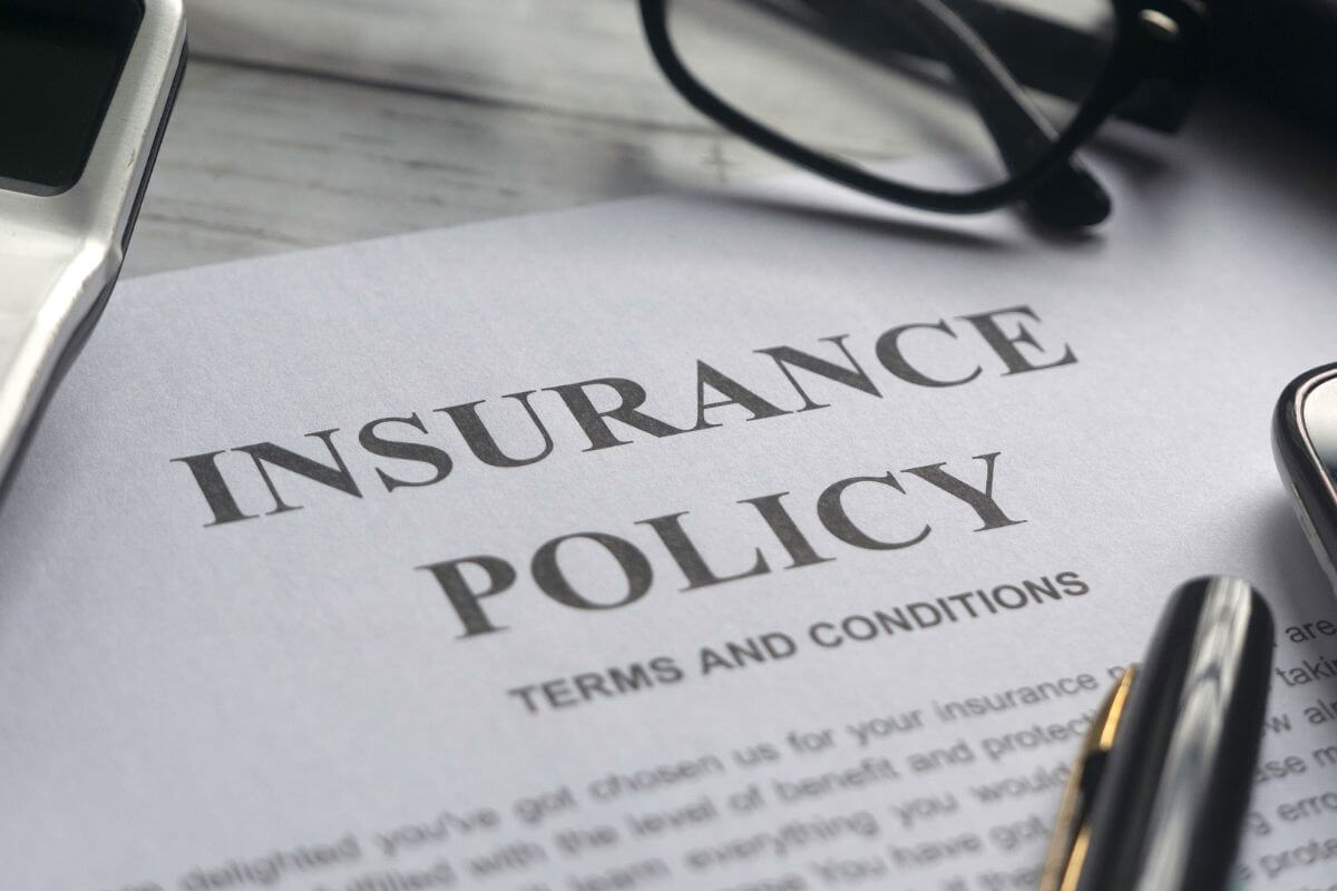 A picture of an insurance policy.
