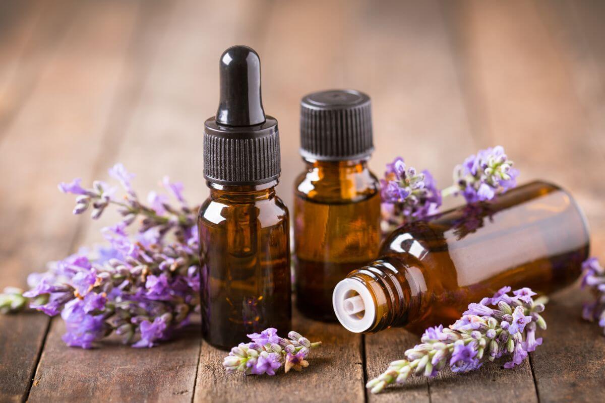 An image shows Aromatherapy products.