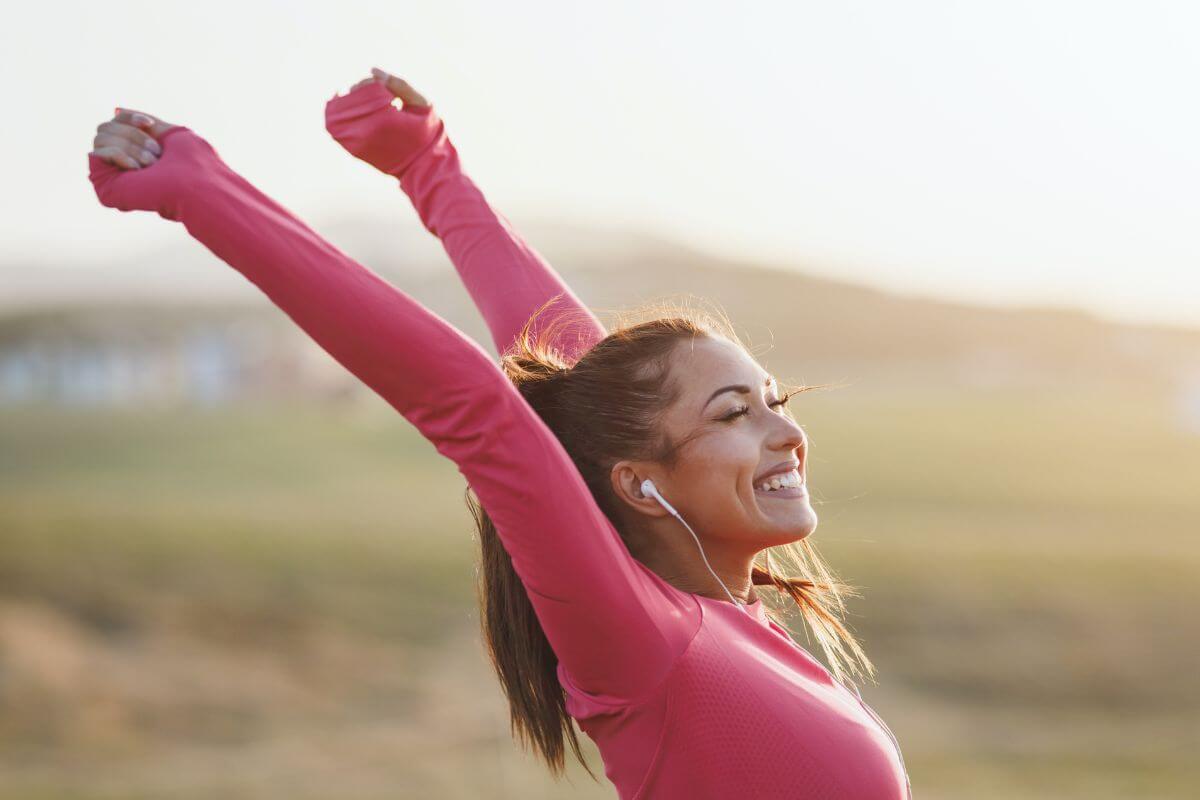 a picture of someone smiling.