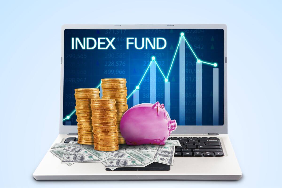 A picture shows an index fund.
