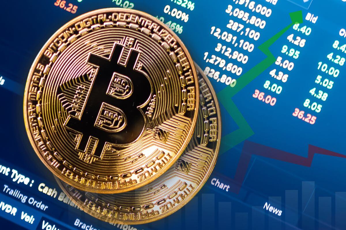 A picture shows a crypto concept.