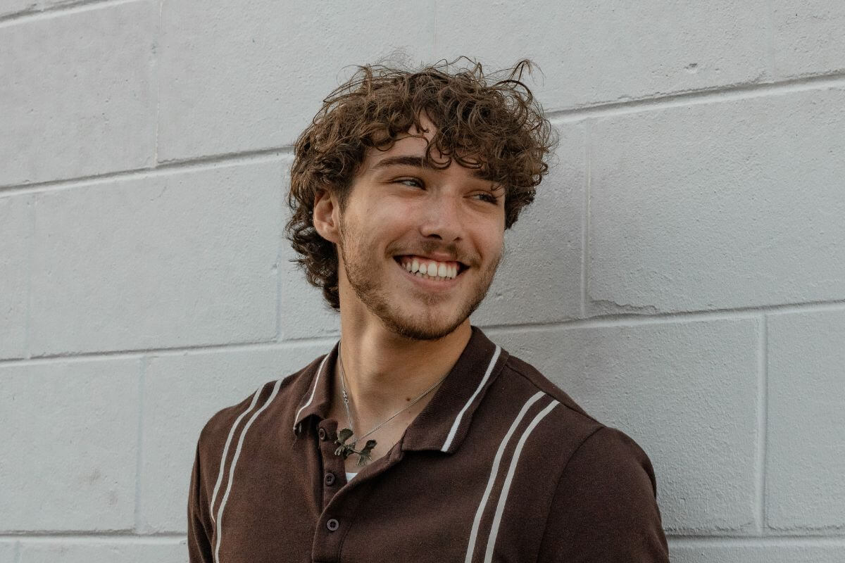 A picture of someone smiling.