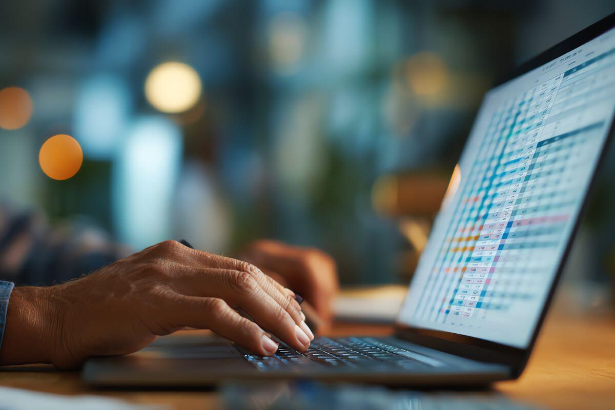 Une image d'un comptable en ligne.