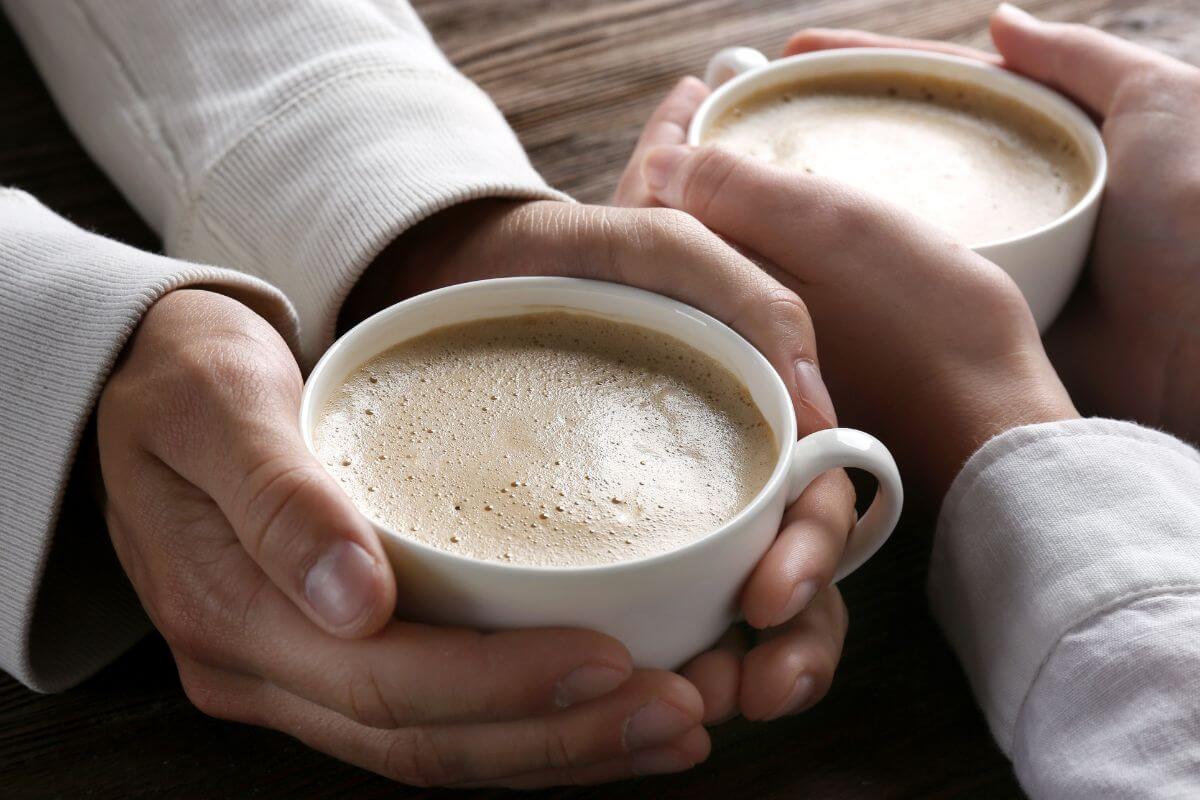 A picture of a coffee date.