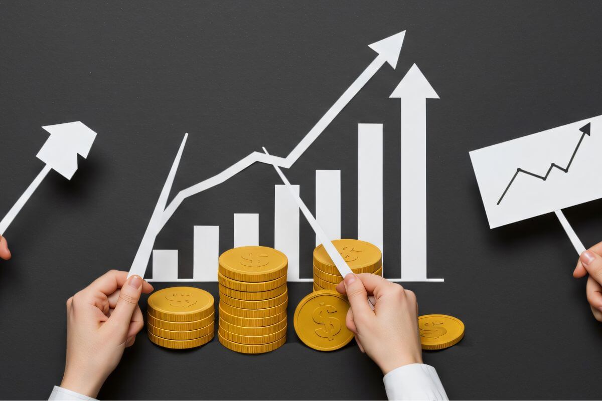 An image shows an investment concept.