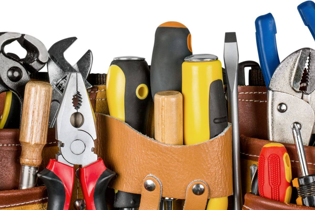 Différents types d'outils.