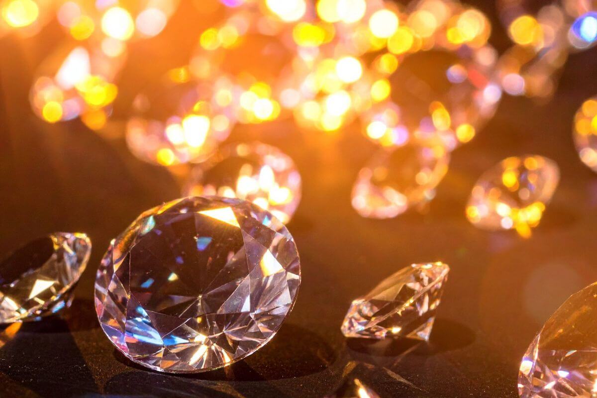 An image shows crystal gems.