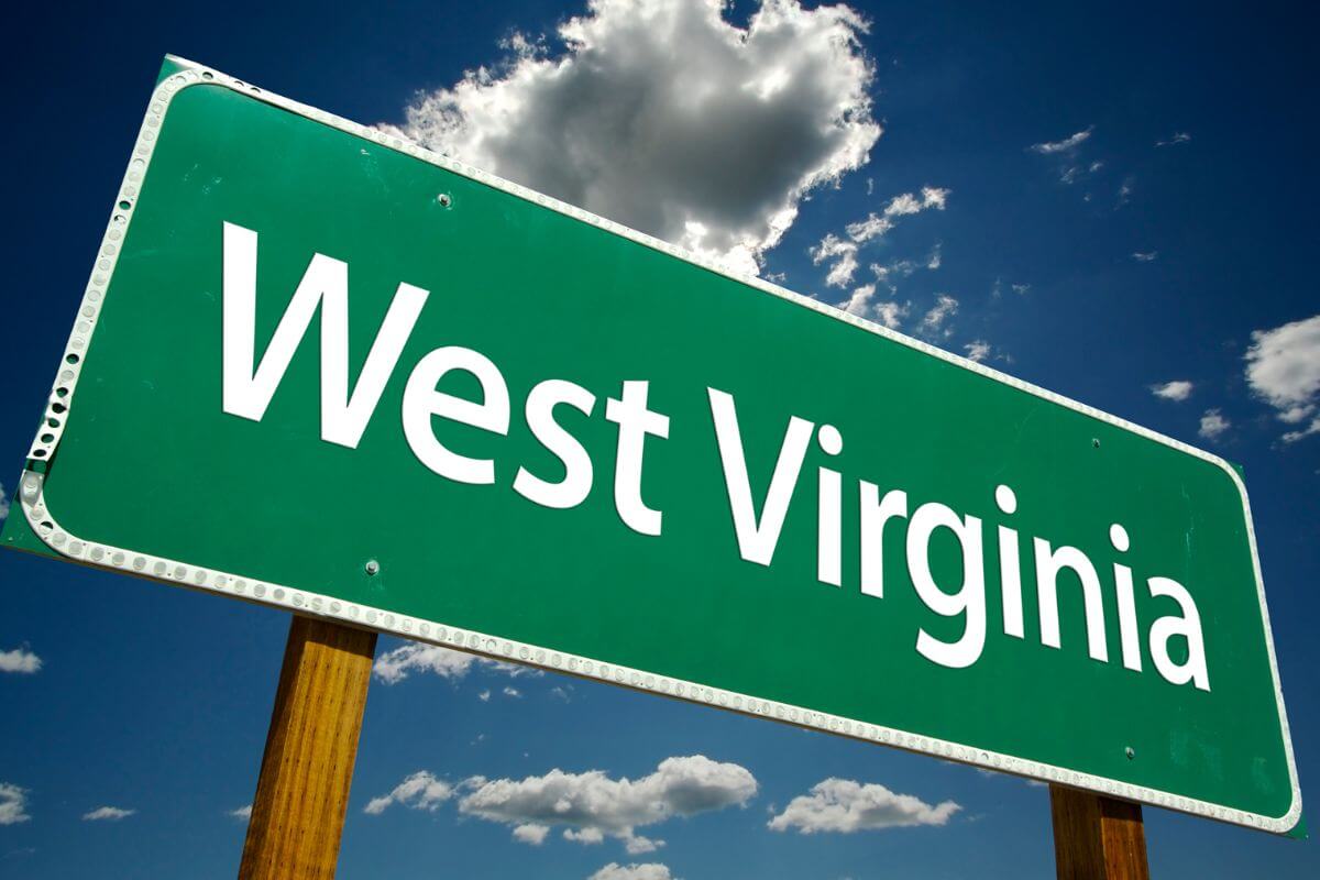 Un panneau de la Virginie-Occidentale.