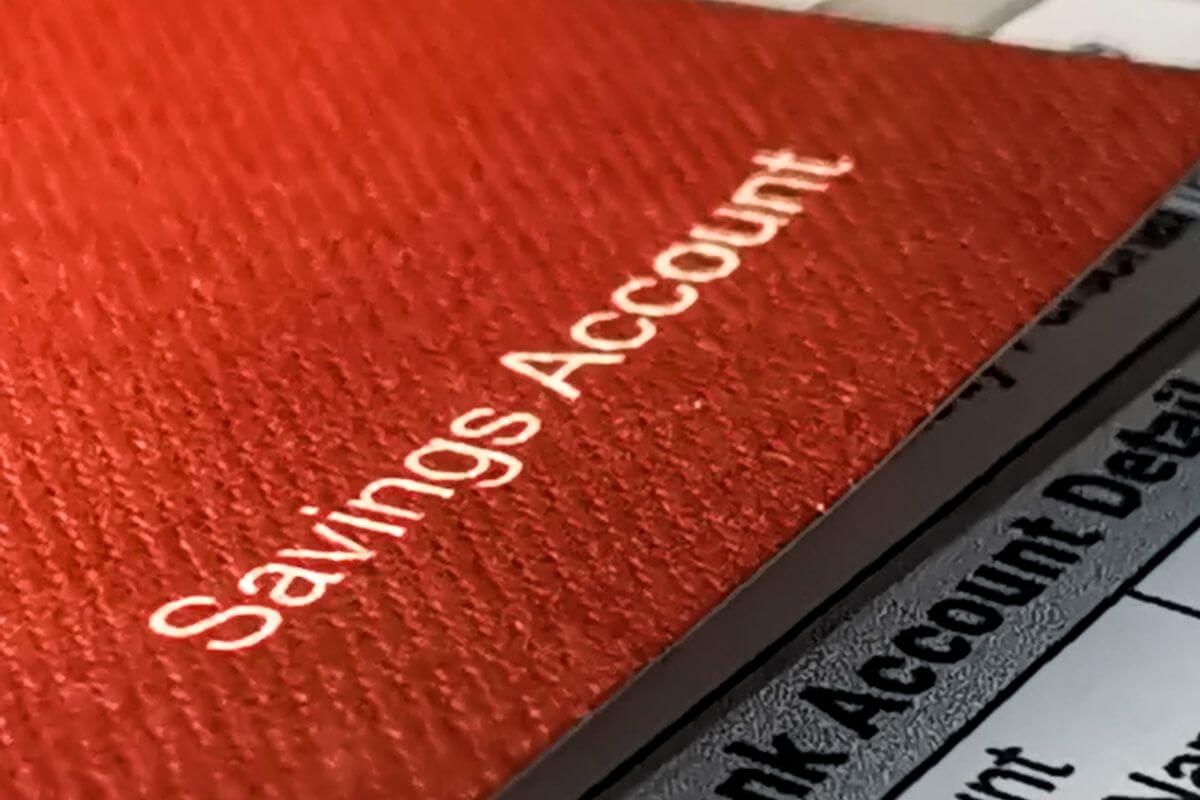 An image of a savings account.