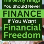 Debt often starts with small choices that feel harmless. Learning what not to finance can shift your money mindset and build stronger financial literacy over time. These financial literacy lessons support better financial stability and work well as a financial literacy poster or financial literacy quotes reminder. Strong finance literacy leads to real financial freedom. Use financial literacy activities and financial education tools instead of relying on financial services. Try financial literacy worksheets with a clean saving money aesthetic. Add money management activities, budgeting activities, and finance books.