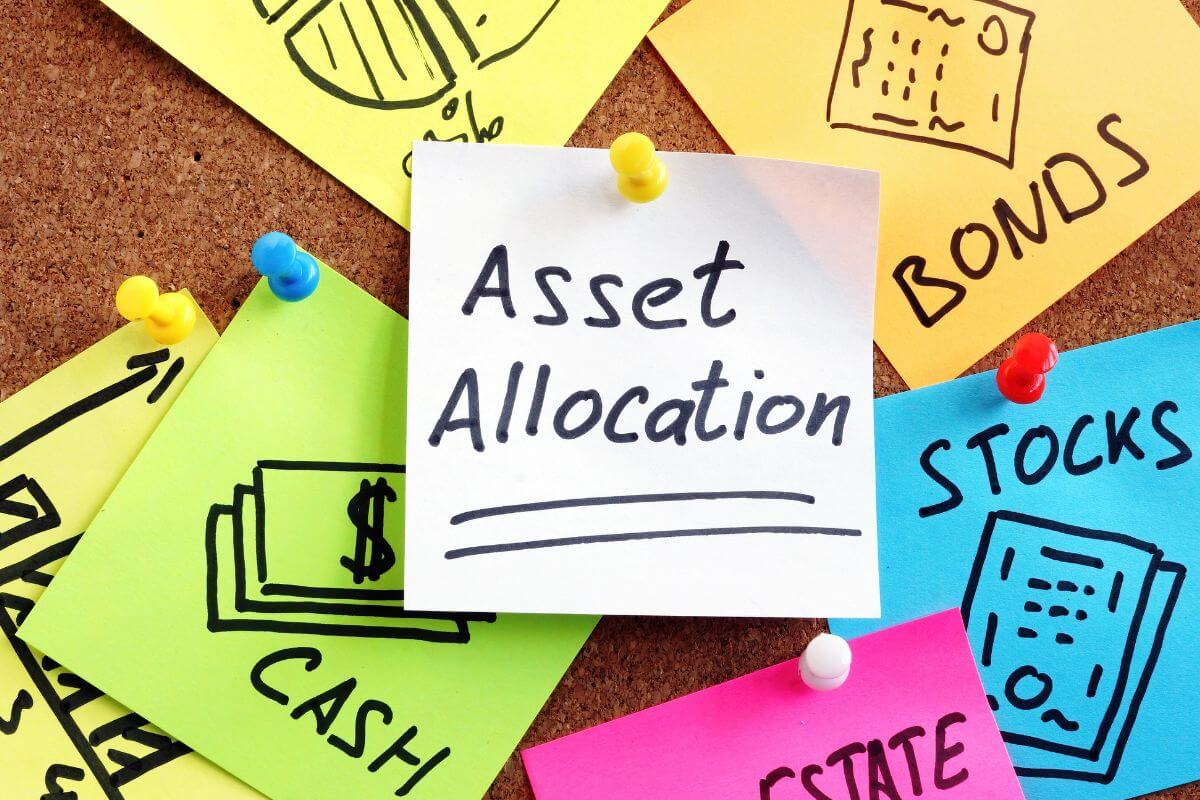 A picture shows papers with wording and graphics.