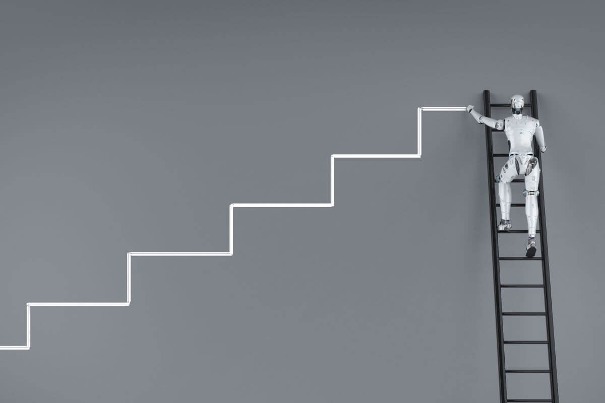 An image shows a progress concept.