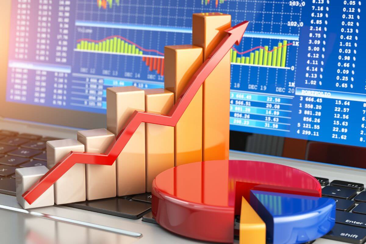 A picture shows an investment concept.